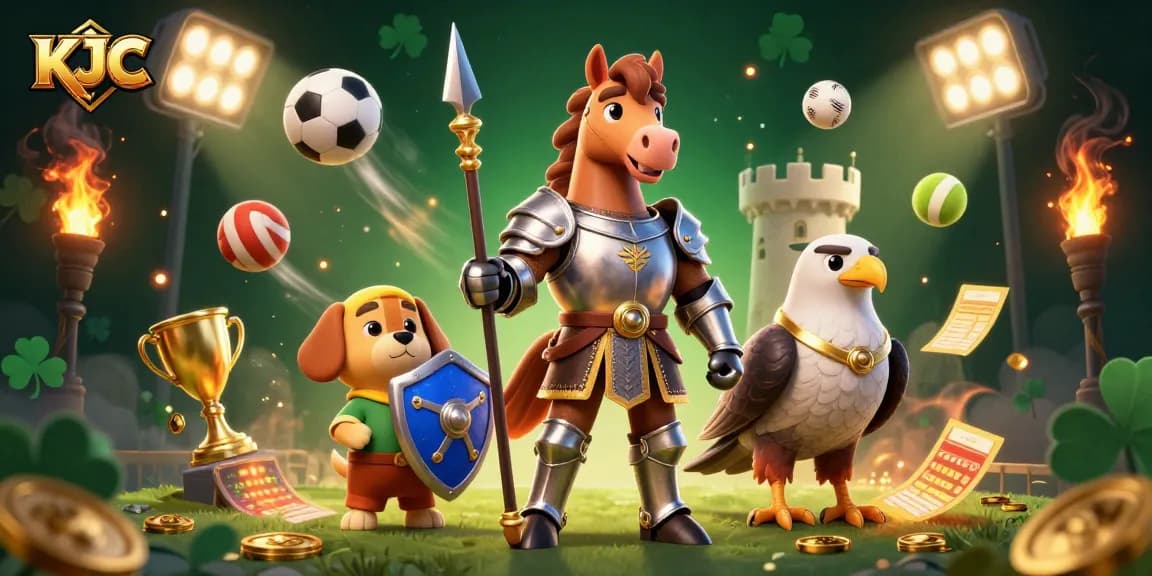 KJC captivates players with a vibrant online casino scene filled with sports elements and dynamic action.