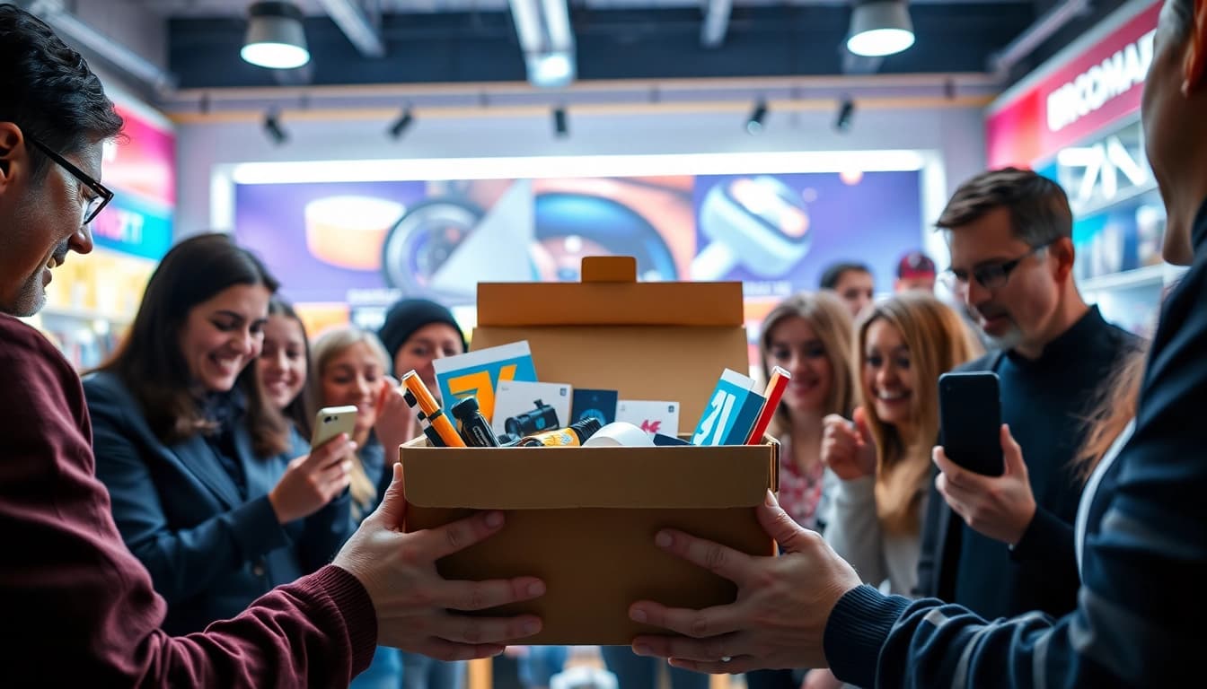 Öffnen Sie die mystery box media markt und entdecken Sie aufregende Überraschungen darin.