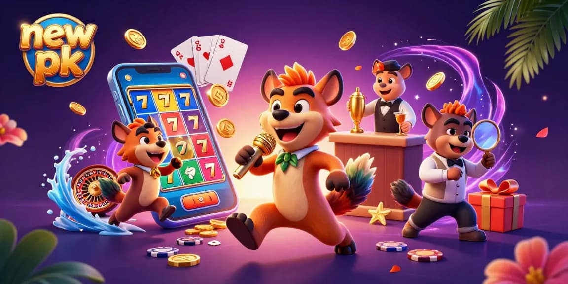 Experience big wins with the new pk casino featuring animated hyenas and exciting games.