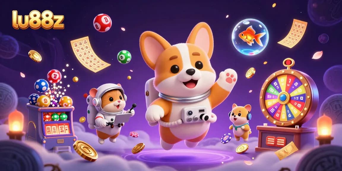 Join the excitement with lu88z at a cosmic casino adventure filled with drifting chips and floating prizes