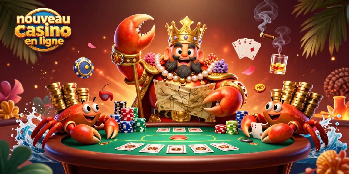 Jouez à nouveau casino en ligne avec des personnages amusants et des éléments de poker riches en couleurs.