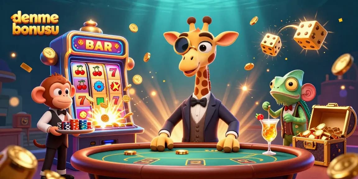 Play and win big with deneme bonusu while enjoying the vibrant casino atmosphere.