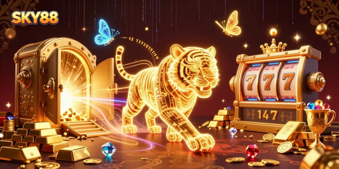 Experience exhilarating wins at SKY88 with vibrant casino excitement and captivating slot action.