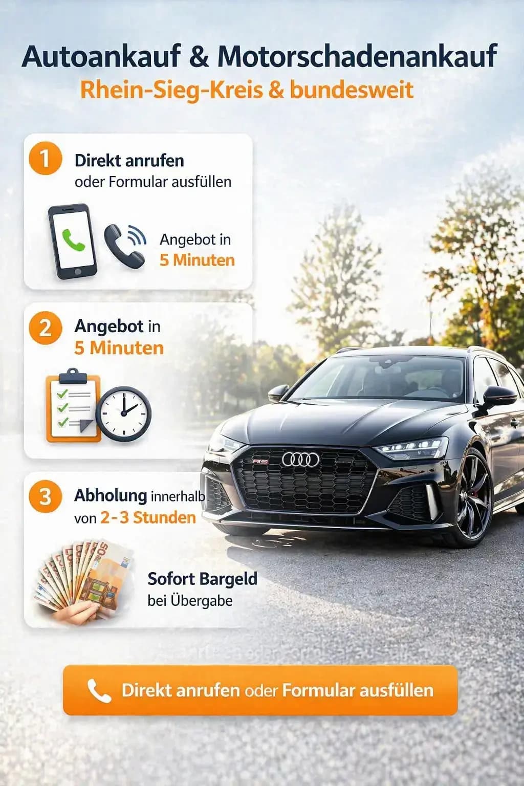 Fahrzeug mit Schaden verkaufen – motorschaden ankauf spart Zeit und Geld