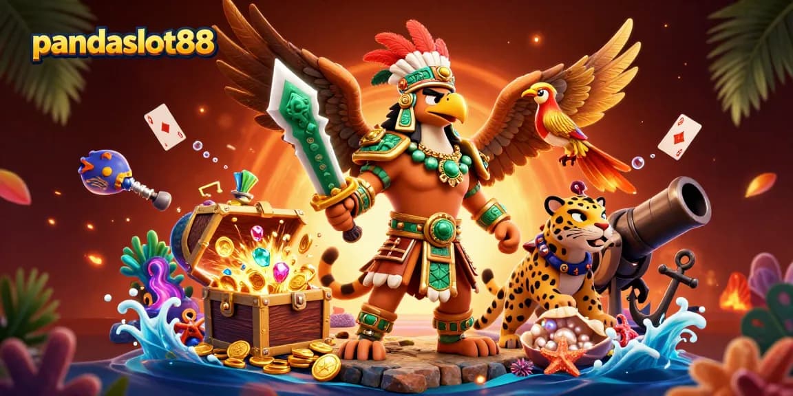 Raih jackpot di pandaslot88 dengan permainan slot yang mendebarkan dan visual menarik.