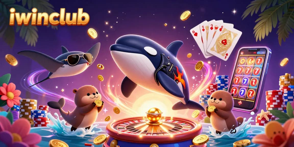 iwinclub showcases thrilling casino excitement with vibrant 3D characters and rich gaming elements.