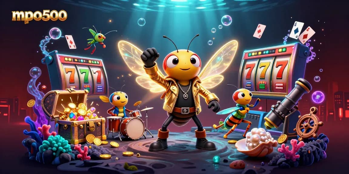 Win big with mpo500 through slot games featuring vibrant characters and stunning visuals.