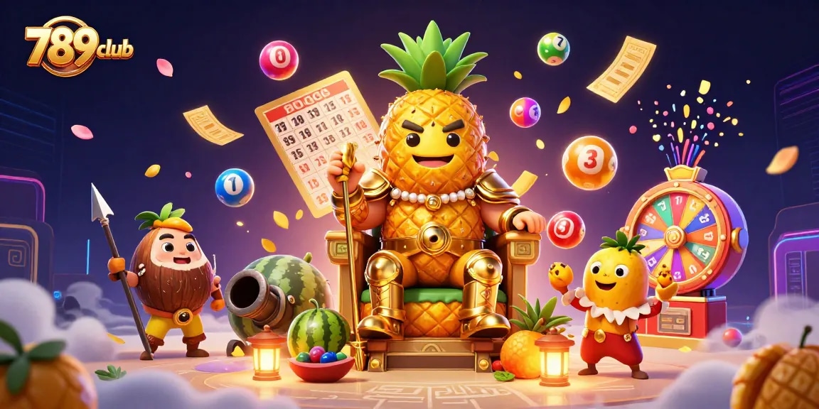 Engage in thrilling gaming at 789club with a vibrant 3D casino scene featuring dynamic characters and exciting elements.