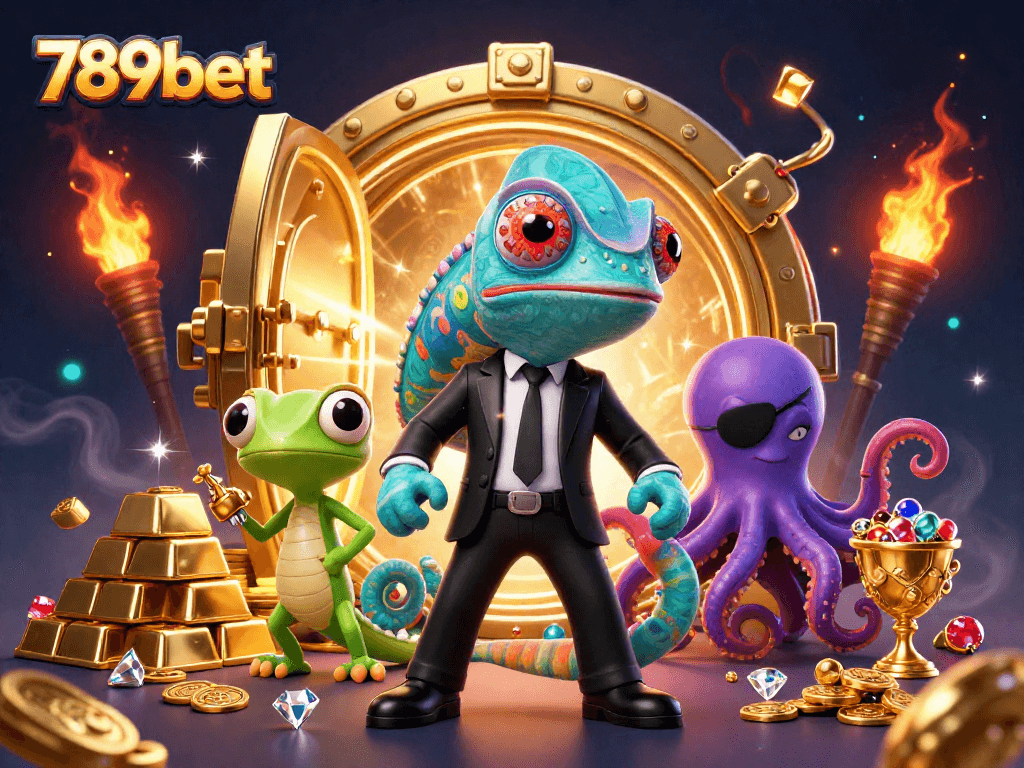 Experience the thrill of 789bet with engaging casino action featuring vibrant characters.