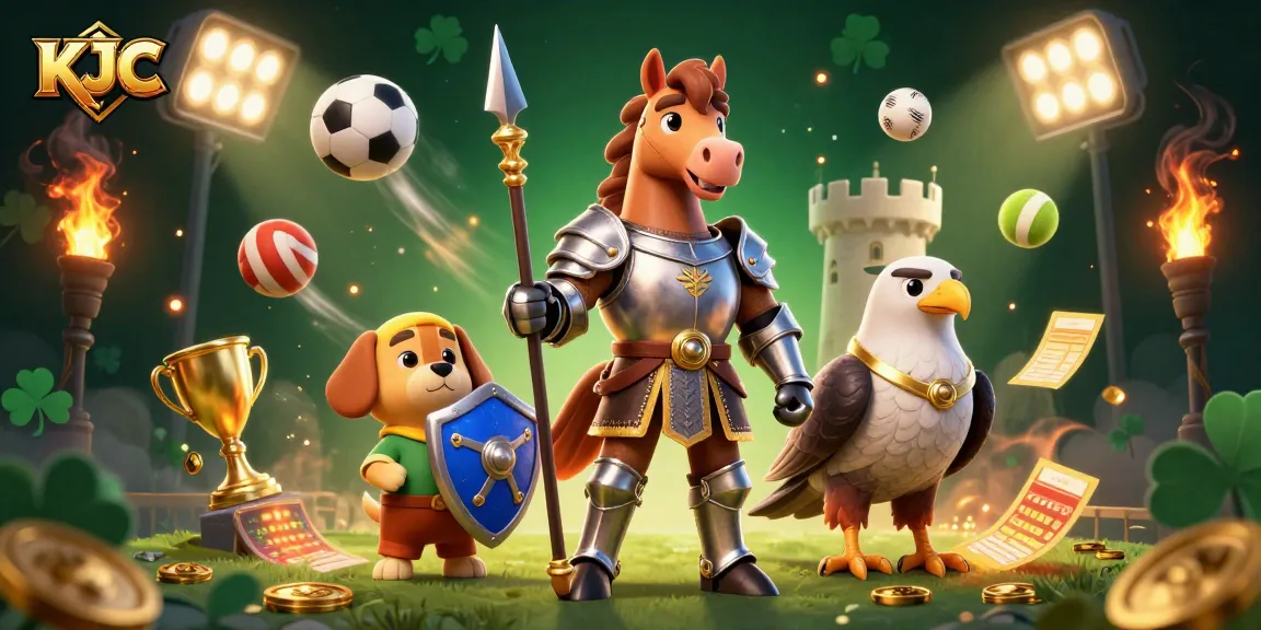 KJC captivates players with a vibrant online casino scene filled with sports elements and dynamic action.