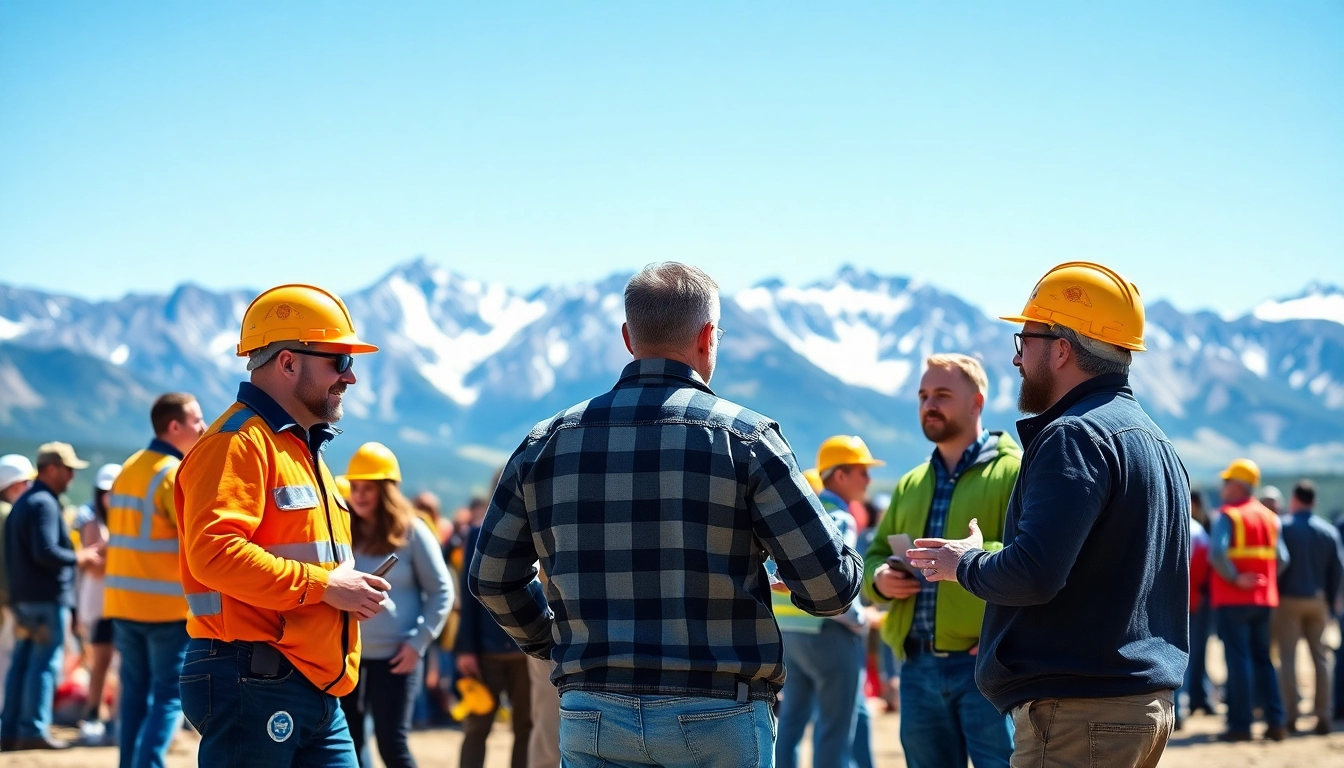 Networking event for professionals from abcrmc.org with a scenic mountain backdrop.