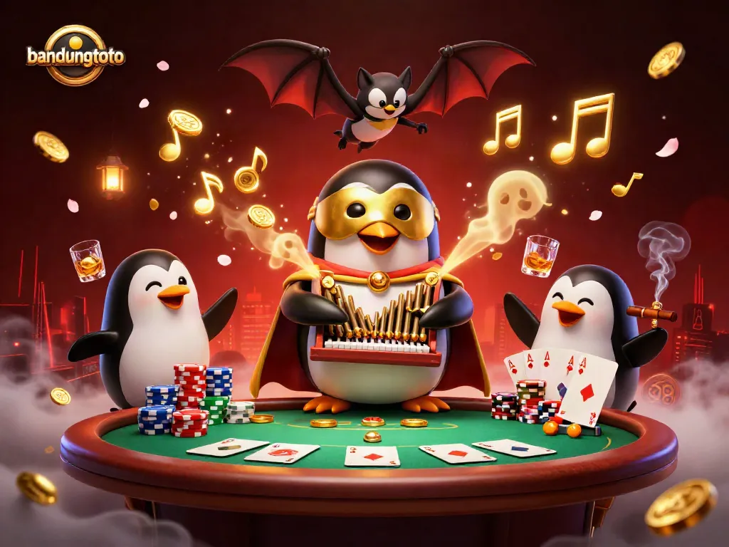 Experience thrilling gameplay at bandungtoto with vibrant casino action illustrated in 3D.