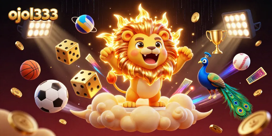 Engage with ojol333’s gaming tips featuring dynamic casino elements and vibrant characters.