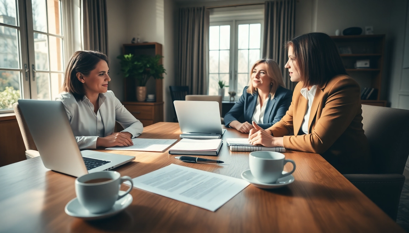 Engaged discussion on Estate Planning strategies in a professional office environment.