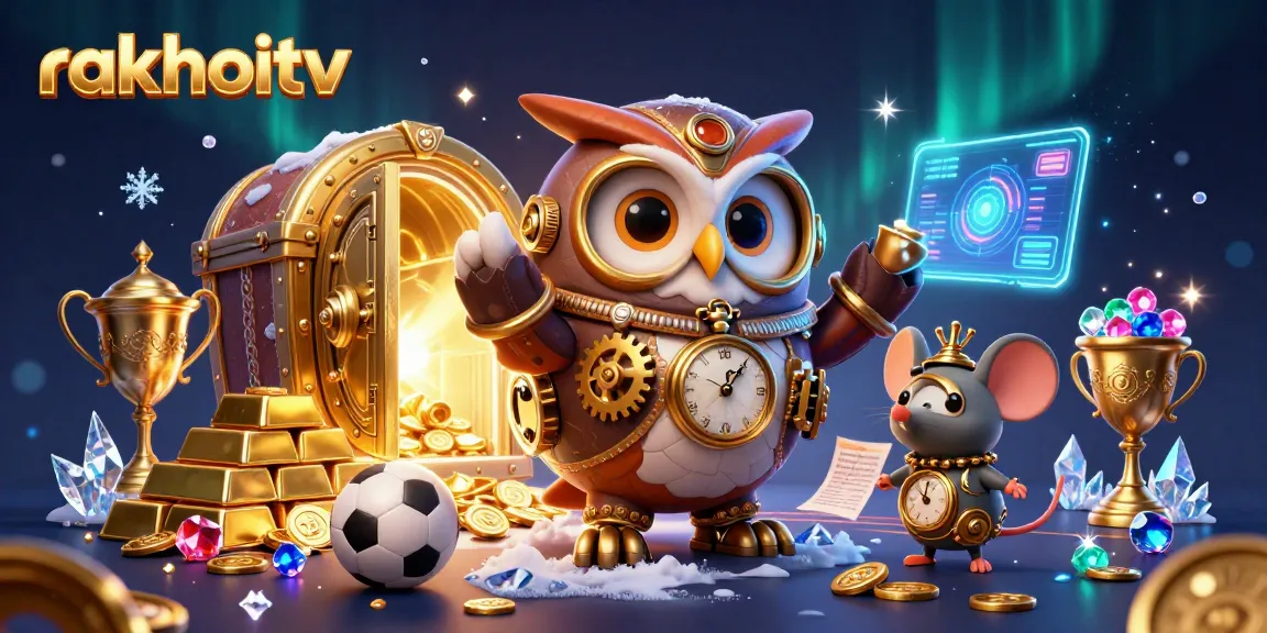 Bet on sports with rakhoitv in this vibrant casino scene filled with treasures and excitement.