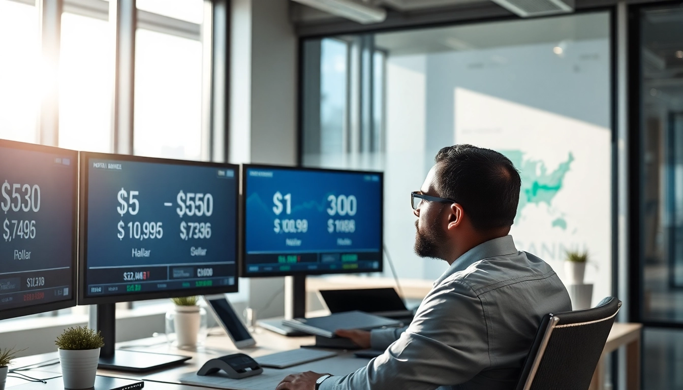 Analyze the Dollar to naira exchange rate with insights from a financial analyst and market trends in an office.