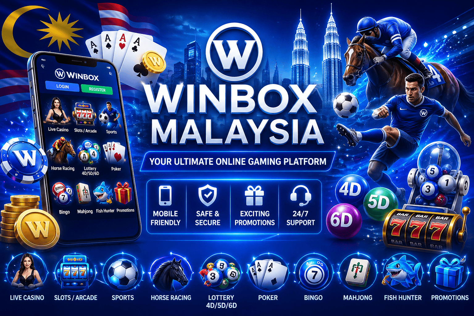 Winbox Mobile-Friendly Casino Platform for Easy Gaming