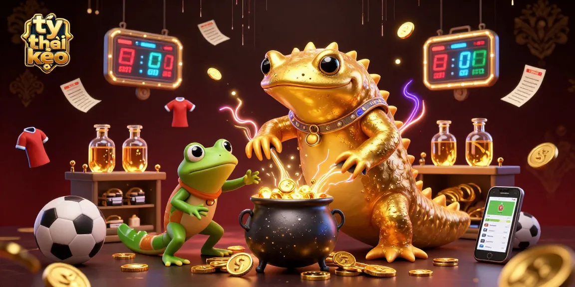 Engage with tỷ lệ kèo as the golden salamander and its team create dynamic sports betting magic.