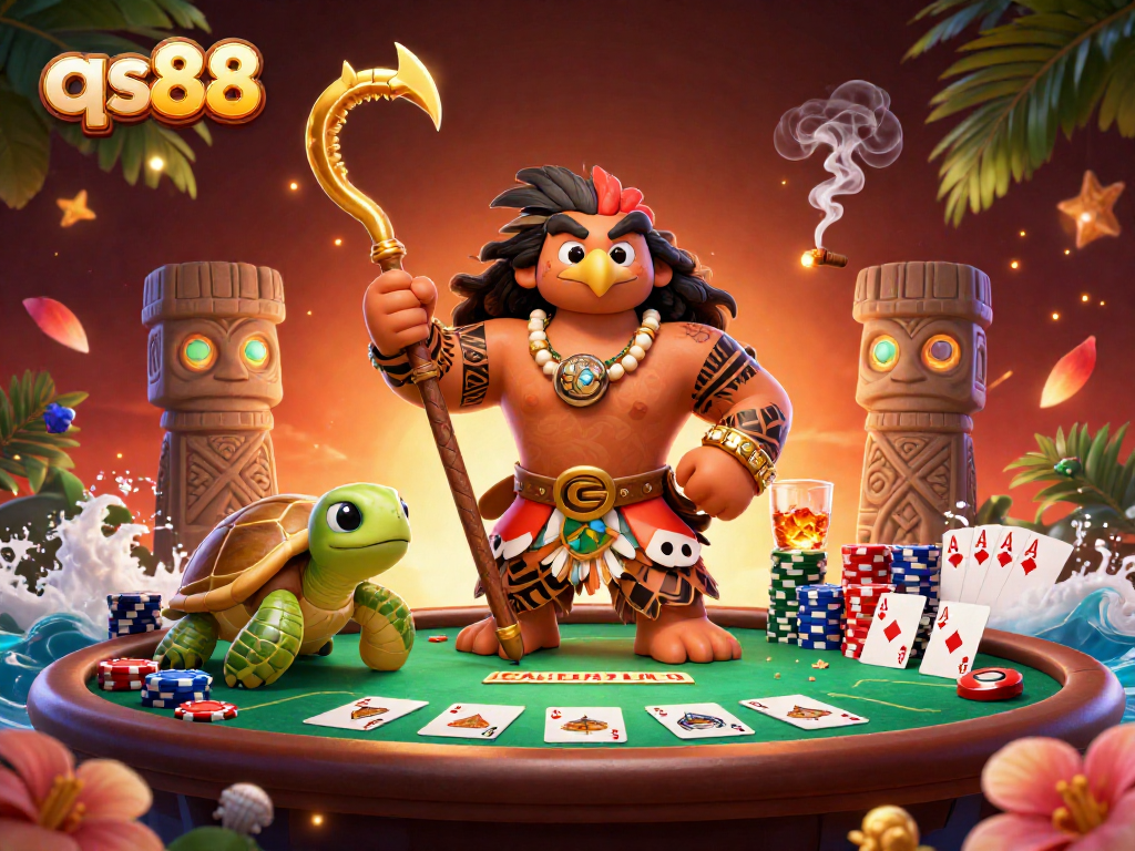 Experience thrilling gameplay at qs88 with vibrant characters and rich casino elements.