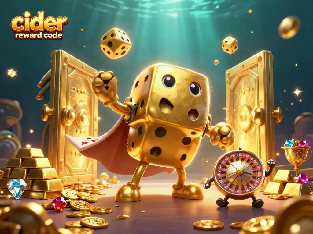 Experience the excitement of the cider casino reward code with unique characters and treasure.