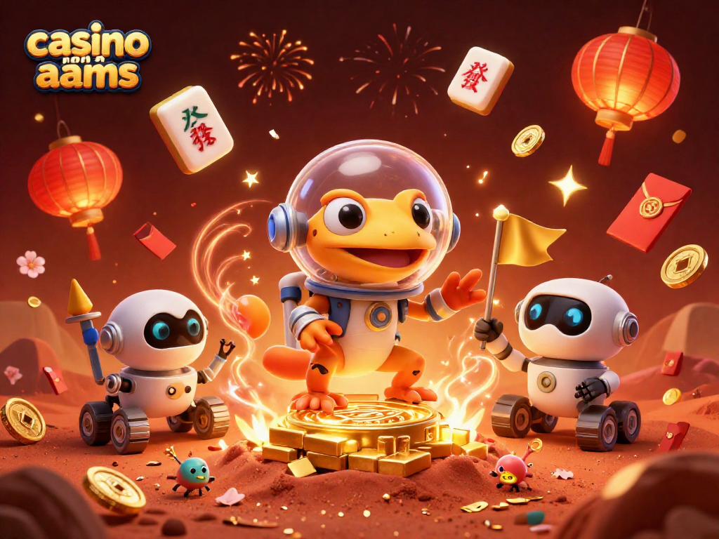 Gioca nei migliori casino non AAMS con un gecko marziano e giochi d'azzardo avvincenti.