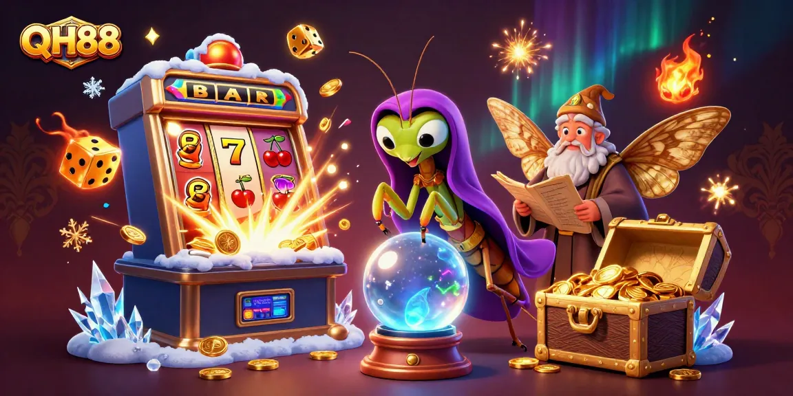 Experience thrilling gameplay at QH88 with an engaging 3D casino scene filled with excitement.