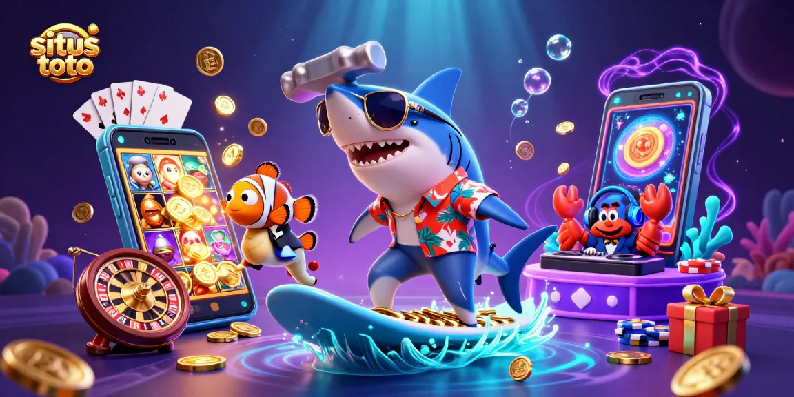 Experience the thrill of situs toto with vibrant characters and engaging slot games.