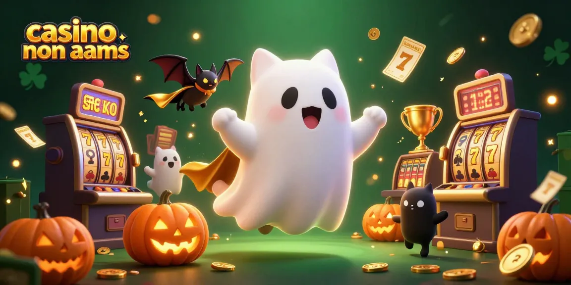 Giocare ai casino non AAMS con una divertente atmosfera, tra gatti fantasmi e slot luminosi.