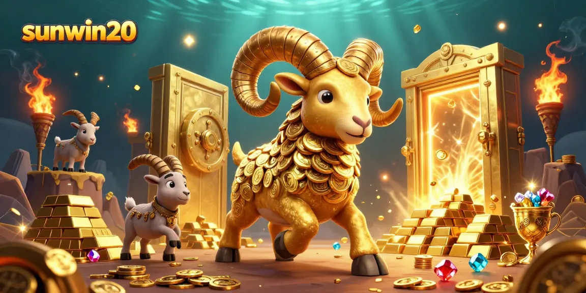 Experience the thrill of sunwin20 with engaging casino elements in a vibrant illustration.