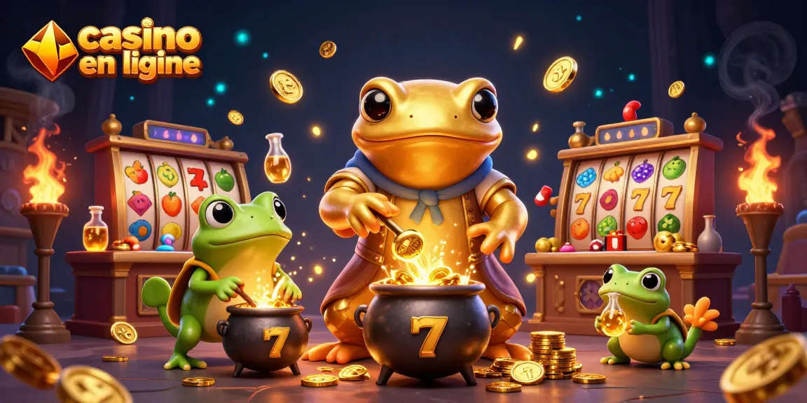 Améliorez votre expérience de jeu en ligne avec ce casino en ligne captivant rempli d'éléments dorés.