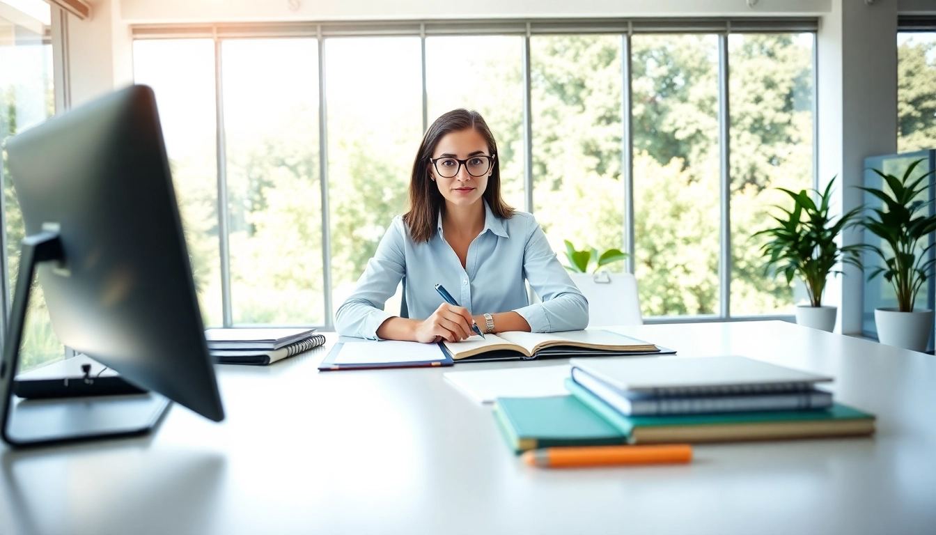 Boost your efficiency and Unlock Your Productivity with a vibrant office setting featuring organization tools.