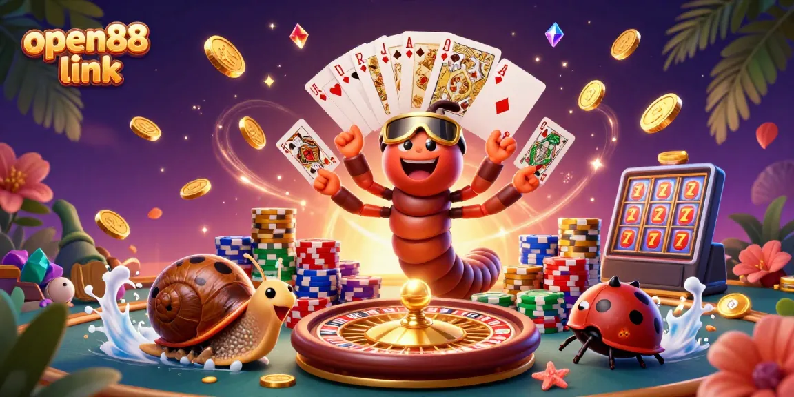 Experience thrilling gameplay with open88 link—join a lively 3D casino atmosphere filled with excitement and color.