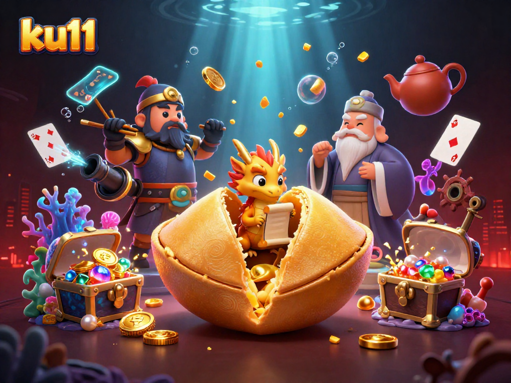 Experience thrilling games at ku11 with golden treasures, dragon wisdom, and dynamic casino elements.