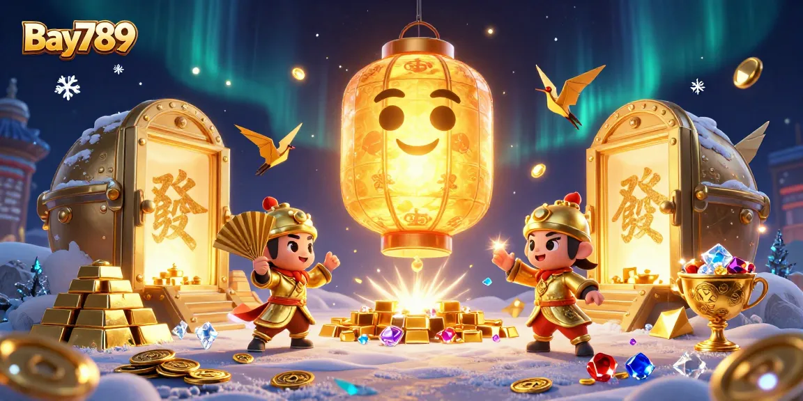 Experience the magical world of Bay789 with vibrant casino characters and stunning gaming elements.