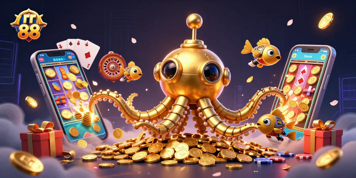 Engage with rr 88's vibrant gaming world full of golden coins and exciting slot games.
