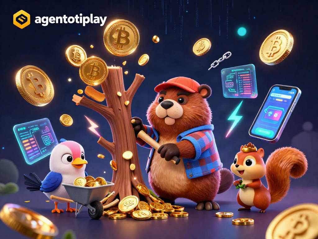 Engage with agentotoplay's exciting casino experience through vibrant 3D illustration.