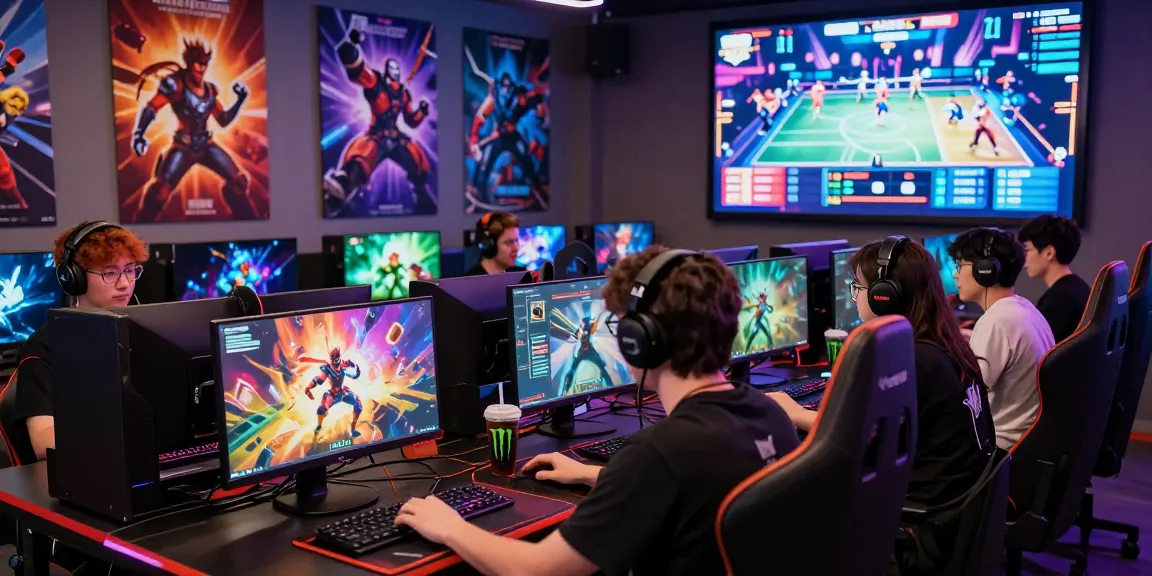 Exciting online gaming scene showcasing mantra88 with diverse gamers and vibrant graphics