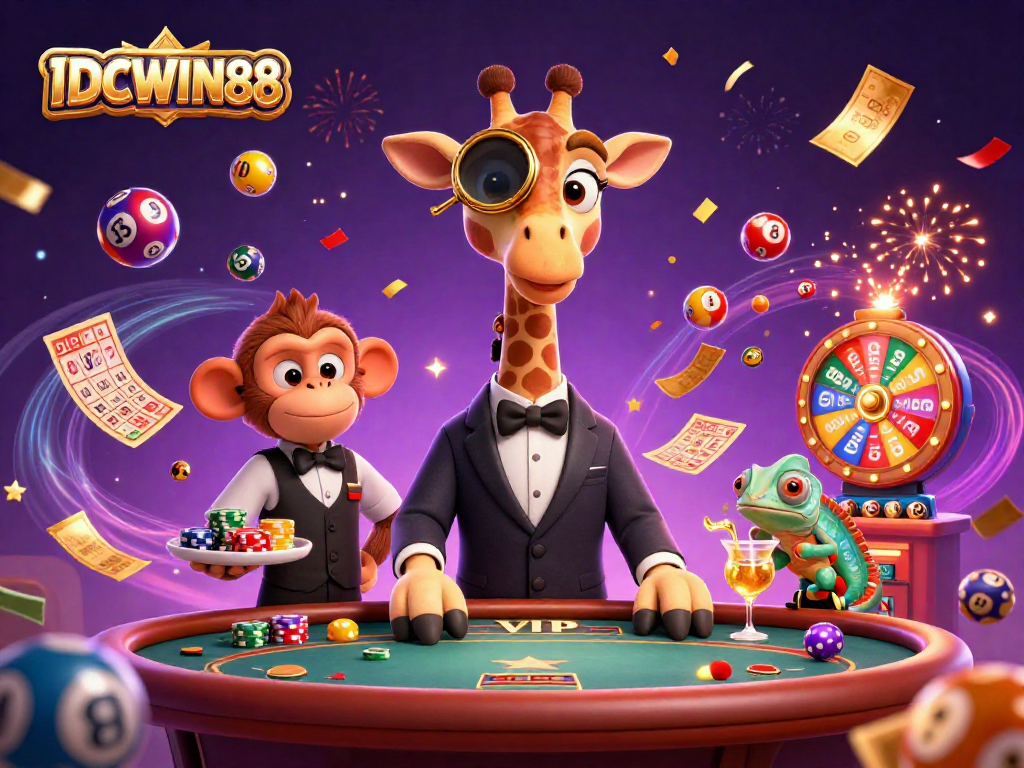 Engage in thrilling gaming with IDCWIN88, where excitement meets golden casino moments.