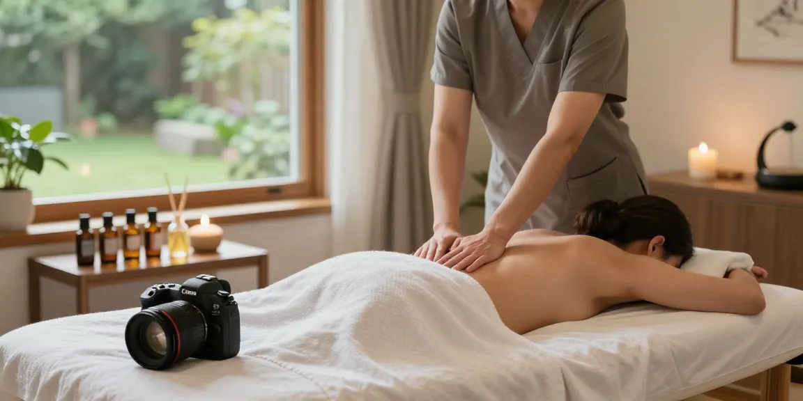 Experience 마포출장안마 services in a calming wellness environment with a massage therapist.