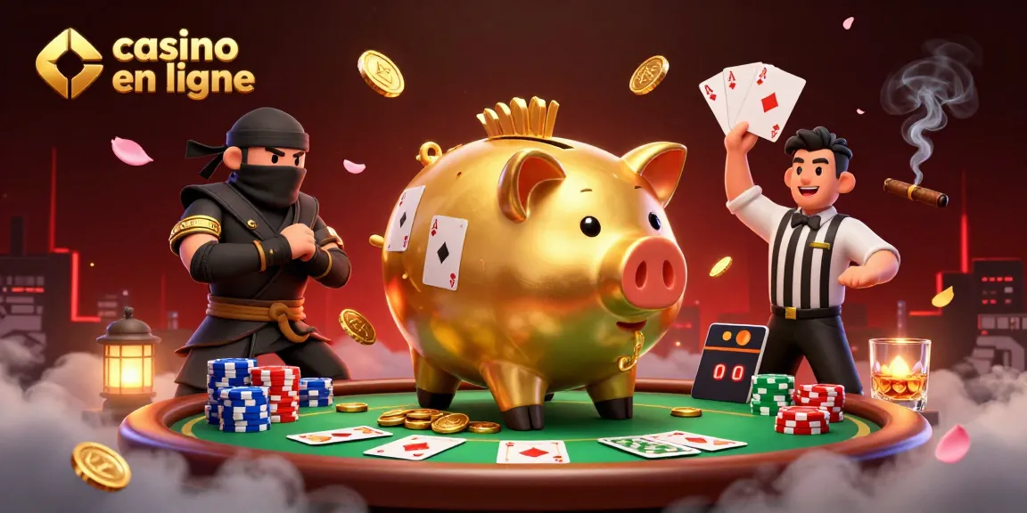 Casino en ligne: Le sumo, le ninja et le samouraï se battent dans une ambiance dynamique.