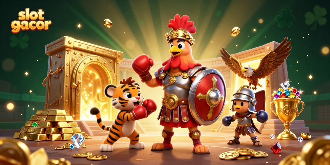 Menggandakan kesenangan permainan slot gacor hari ini dengan ilustrasi 3D penuh warna dan detail yang menawan.