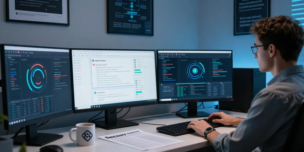 Evaluating security reviews in a modern cybersecurity workspace focused on darknet markets.