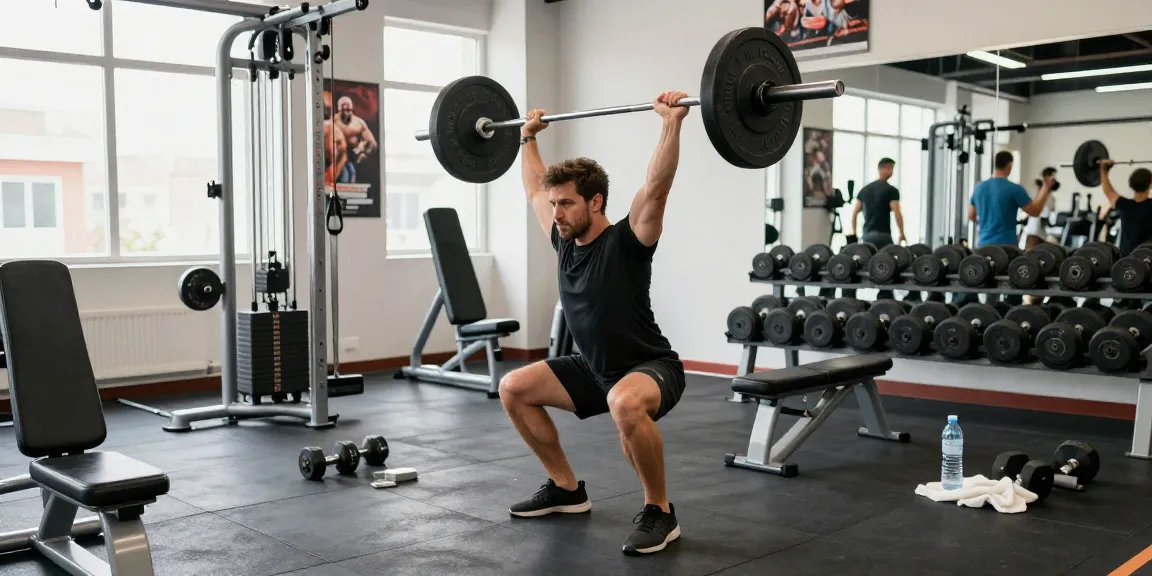 Prime Pharma Steroids used by an athletic man training in a modern gym, showcasing dedication to fitness.