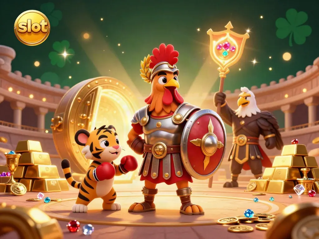 Bermain di slot dengan suasana arena gladiator yang kaya harta, membawa keberuntungan bagi pemain.