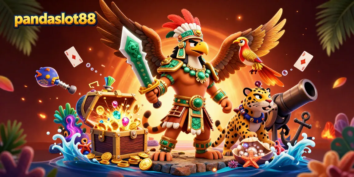 Raih jackpot di pandaslot88 dengan permainan slot yang mendebarkan dan visual menarik.