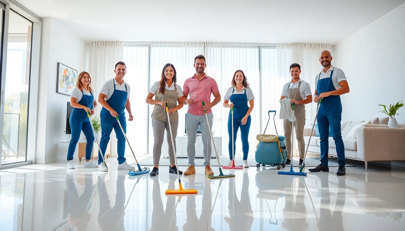 Efficient bond cleaning brisbane at a modern apartment with a dedicated cleaning team.
