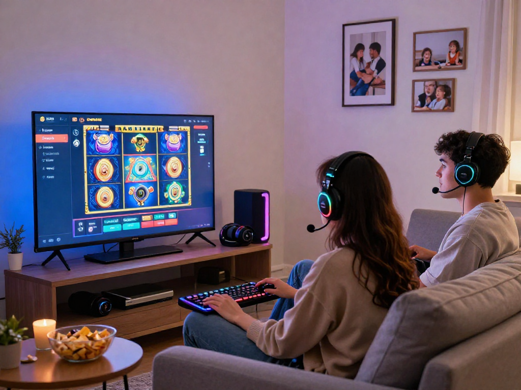 Exciting gaming scene showcasing lavowin online slot experience with colorful graphics.