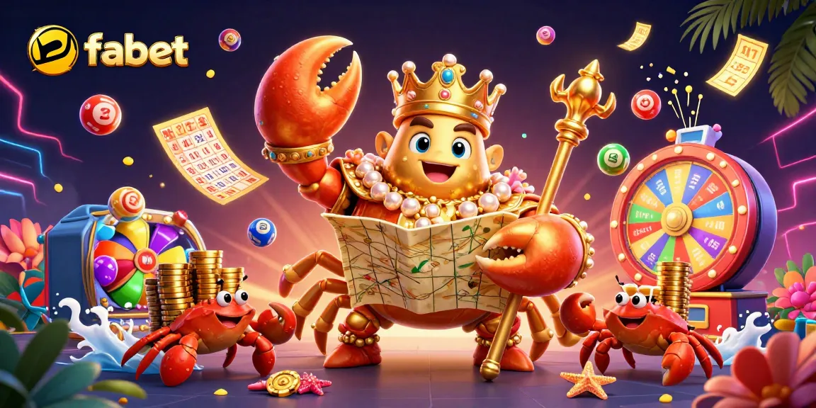 Join the fun at fabet with the golden crab emperor leading your next jackpot adventure!