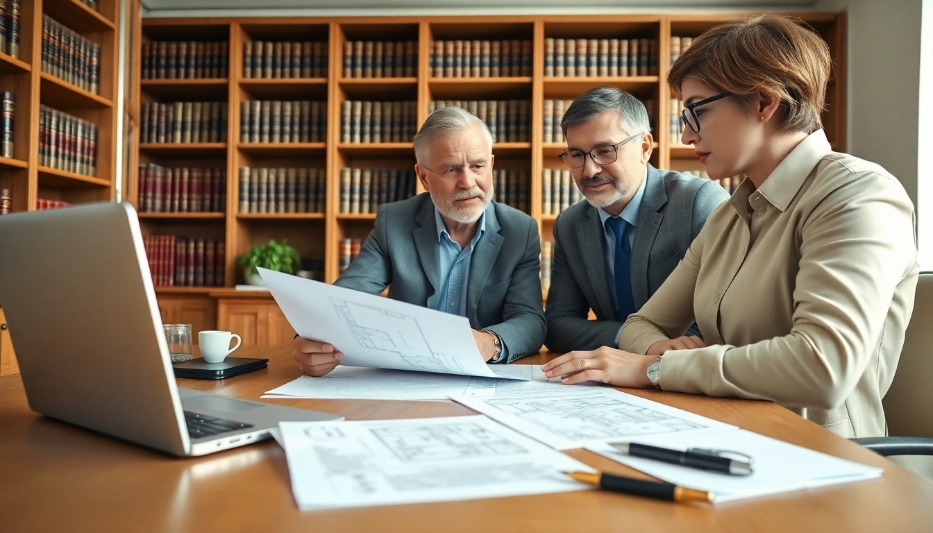 Engaging legal consultation for Estate Planning with an attorney and clients in a professional setting.