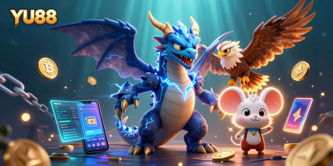 Engage with YU88's vibrant thunder dragon amidst cosmic gambling elements, unlocking endless winning potentials.